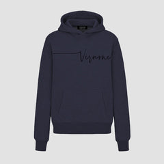 ‘Signature’ Hoodie in French Terry > Navy Blue
