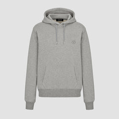'Essential' Hoodie in Fleece > Grey
