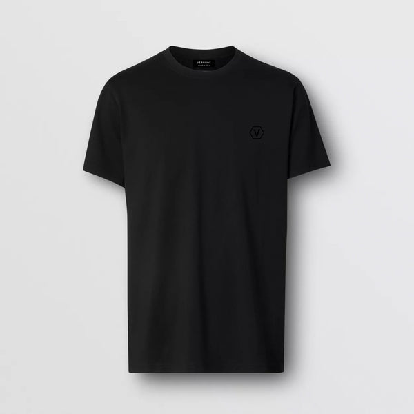 Essential T-shirt With Embroidery / Black